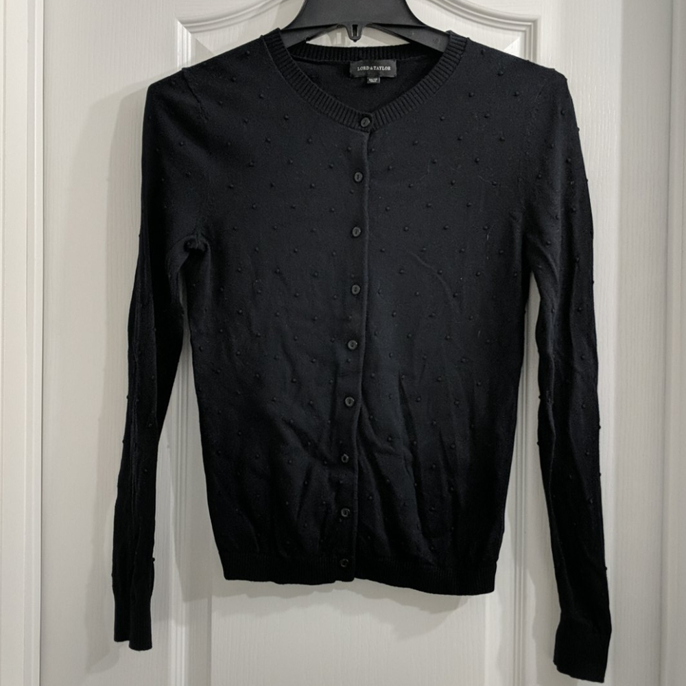 Lord & Taylor cotton cardigan- XS